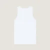Tank-top i bomull med Givenchy-stempelprint Tank-top i bomull med Givenchy-stempelprint