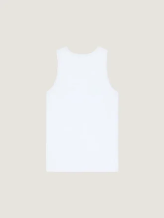 Tank-top i bomull med Givenchy-stempelprint