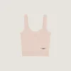 Tank-top i ull og kashmir