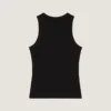 Tank-top med Slim Fit-passform i bomull med Givenchy Paris-trykk Tank-top med Slim Fit-passform i bomull med Givenchy Paris-trykk