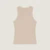 Tank-top med Slim Fit-passform i bomull med Givenchy Paris-trykk Tank-top med Slim Fit-passform i bomull med Givenchy Paris-trykk