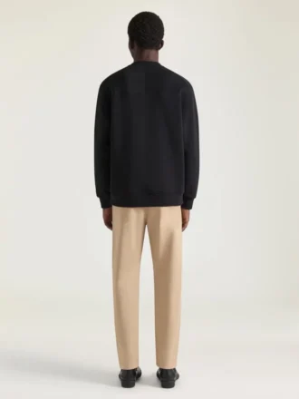 Fleece-genser med Givenchy Paris Gros Grain
