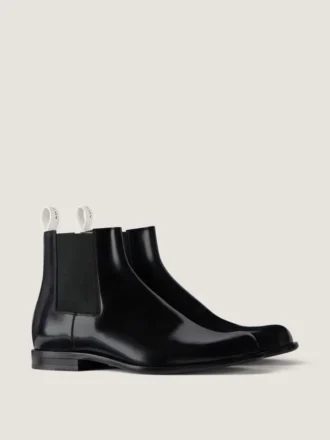Tux Chelsea-støvler i børstet skinn Tux Chelsea-støvler i børstet skinn