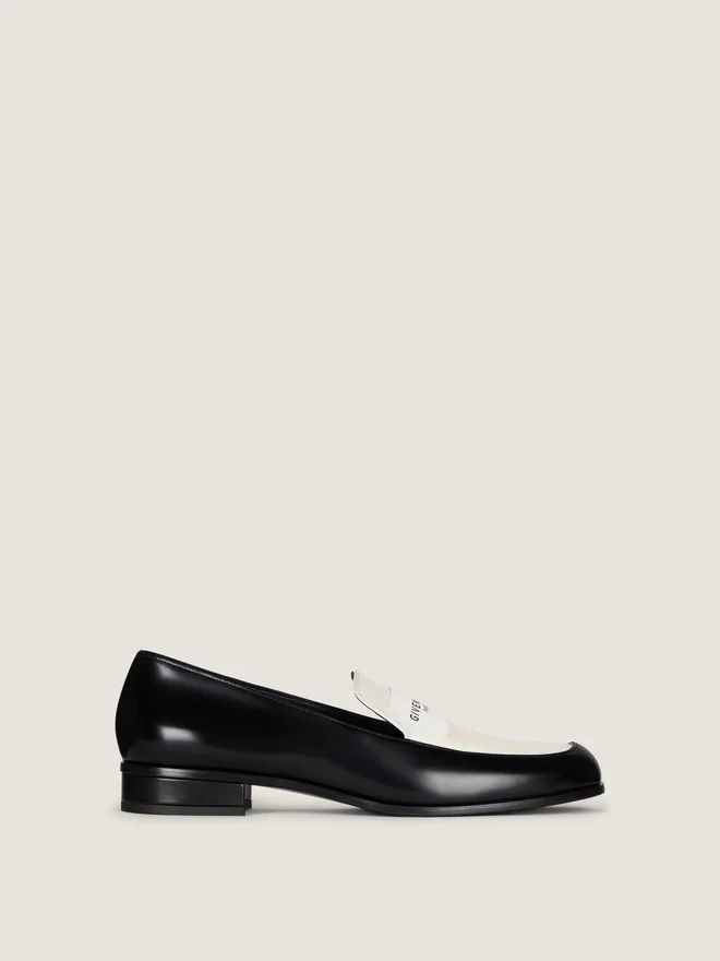 Tux tofargede loafers i skinn Tux tofargede loafers i skinn