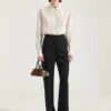 Tuxedo-sigarettbukser i ull Tuxedo-sigarettbukser i ull