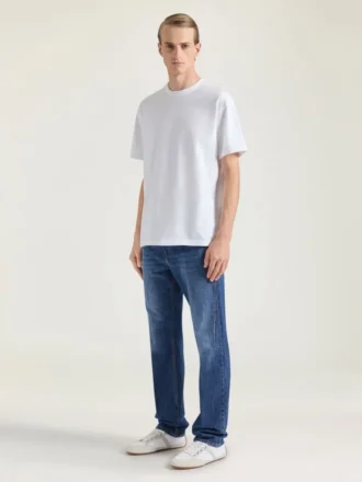 T-skjorte i bomull med Givenchy-stempelprint