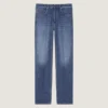 Vasket jeans med rette ben Vasket jeans med rette ben