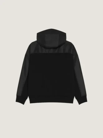 Vindjakke i polyfaille med brodert Givenchy Paris